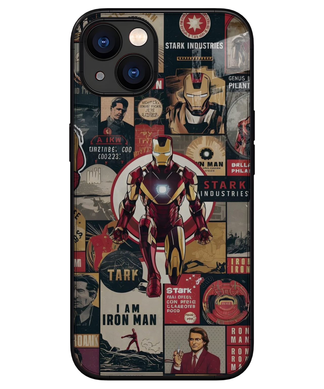 Iron Man Stark Industries iphone 13 back cover 1