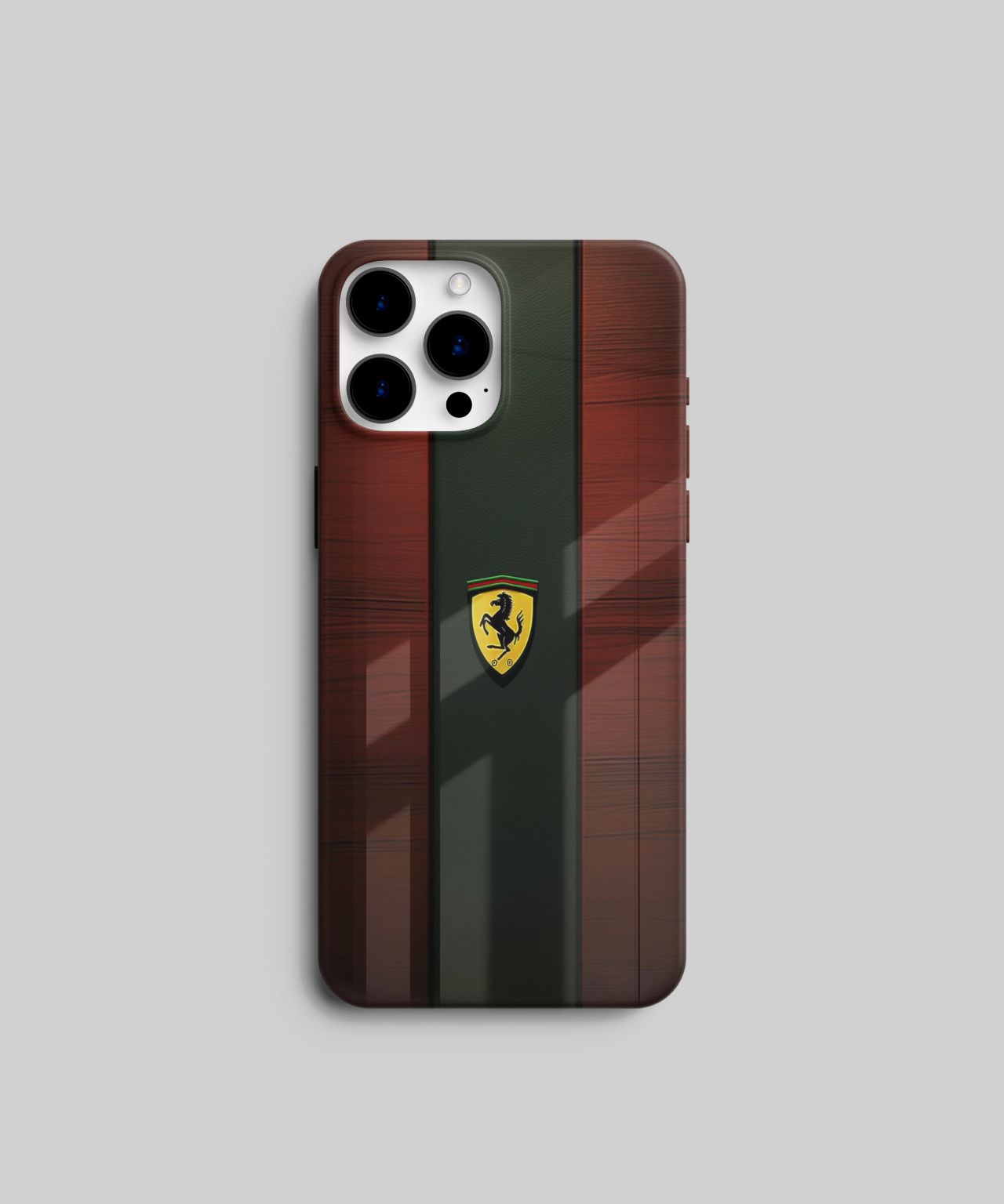 Leather Effect Ferrari Logo Mobile Case 6