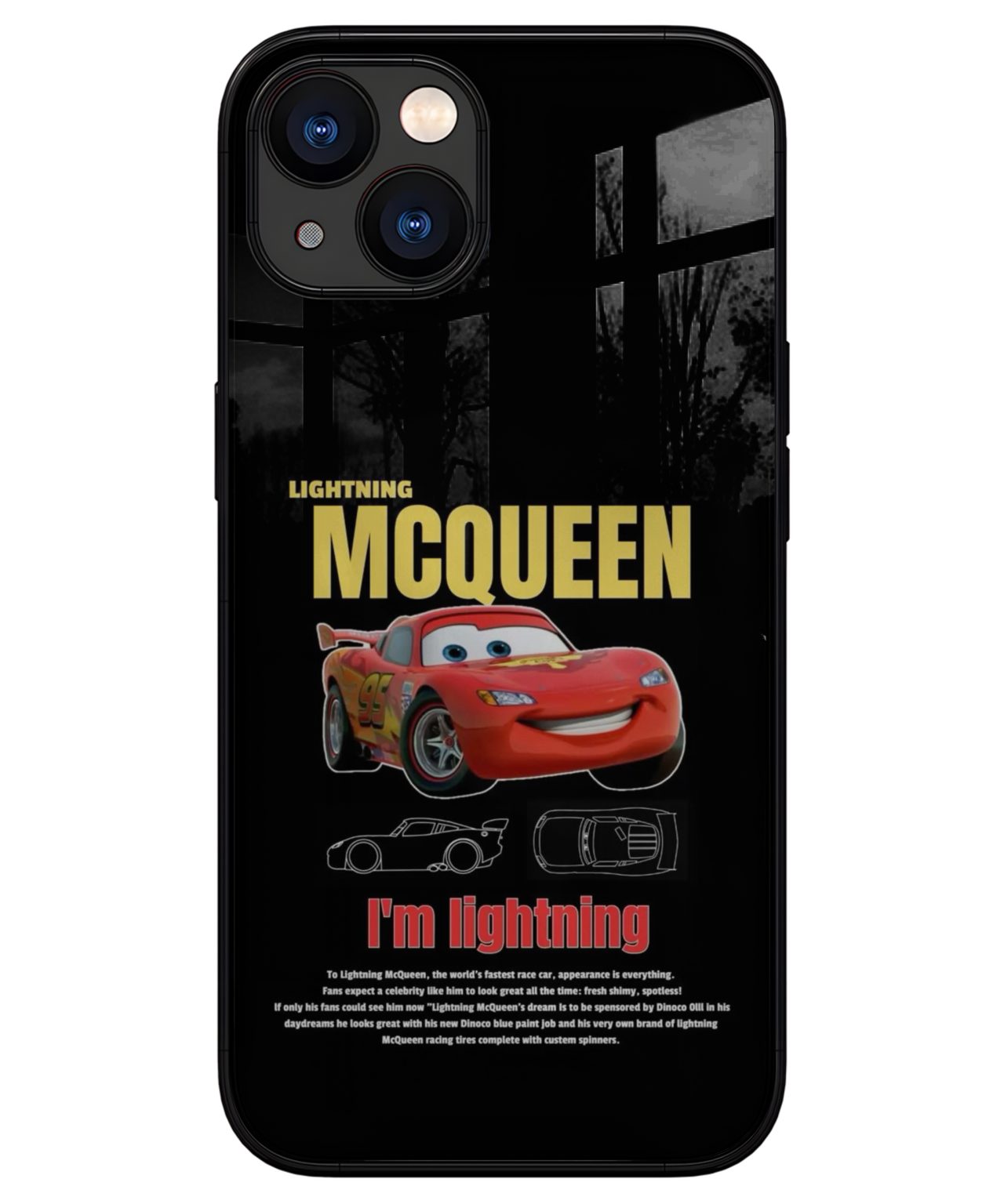 Lightning McQueen Racer iphone 13 back cover 1