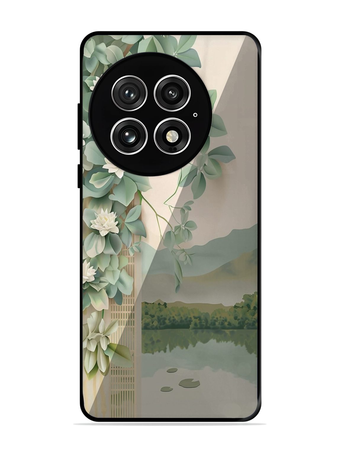 Lotus Reflection Phone Case for OnePlus 13 1