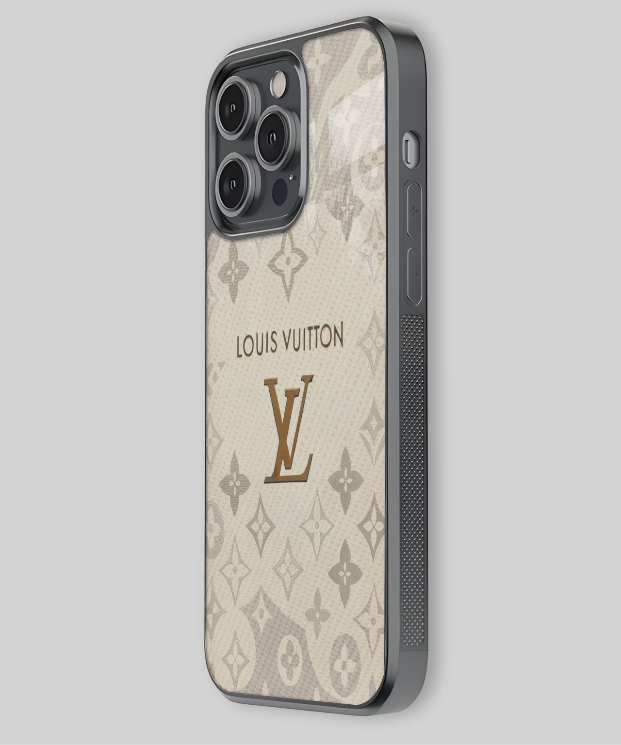 Louis Vuitton Monogram Phone Beige and Gold Case 2