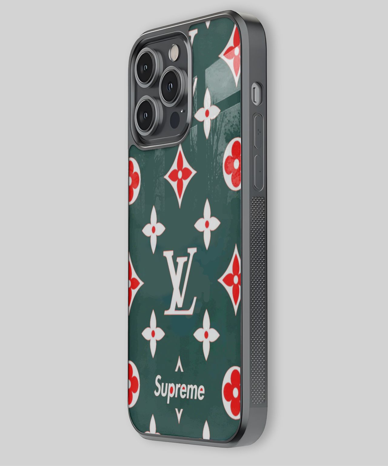 Louis Vuitton Monogram Supreme Green Phone Case 2