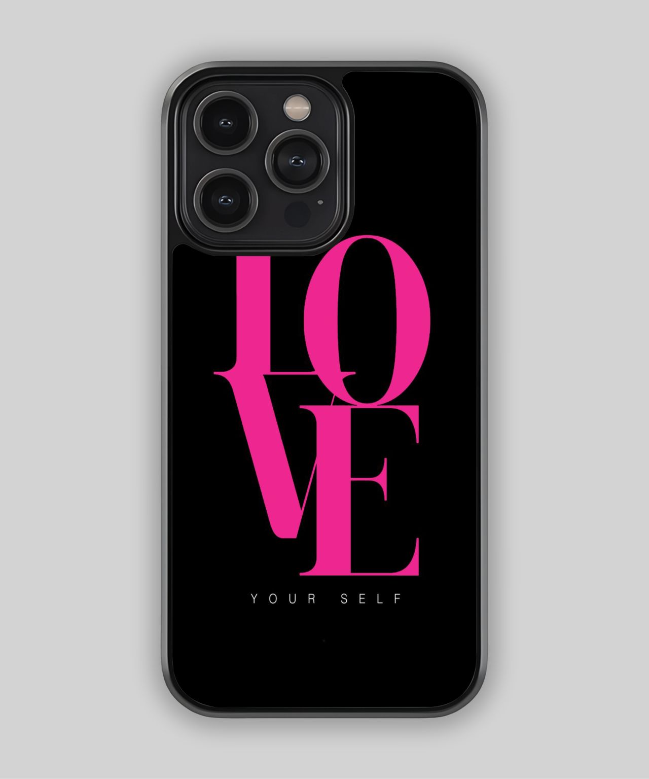 Love Yourself Bold iPhone Case 1