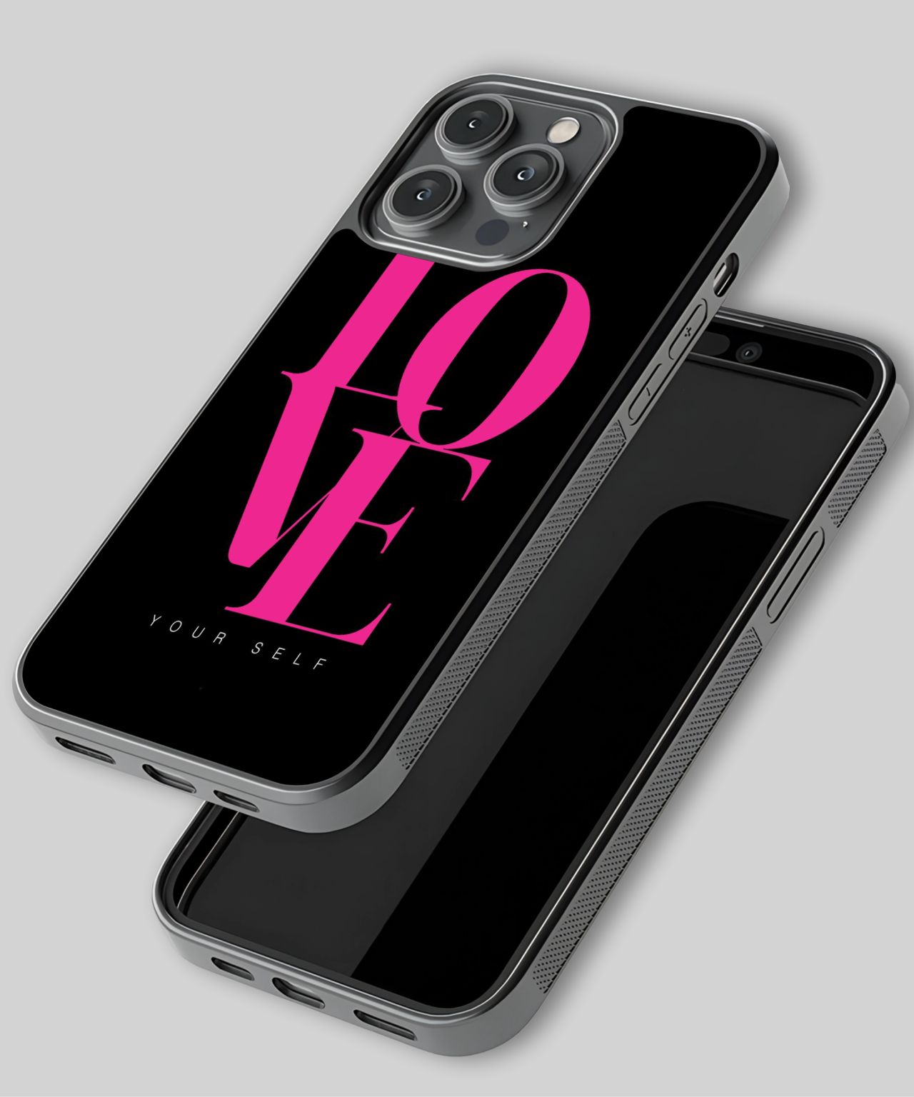 Love Yourself Bold iPhone Case 3