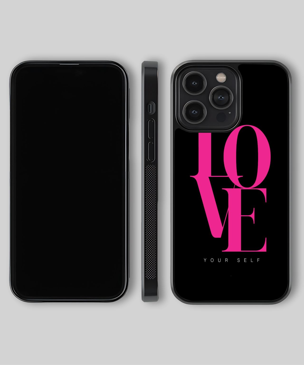 Love Yourself Bold iPhone Case 4