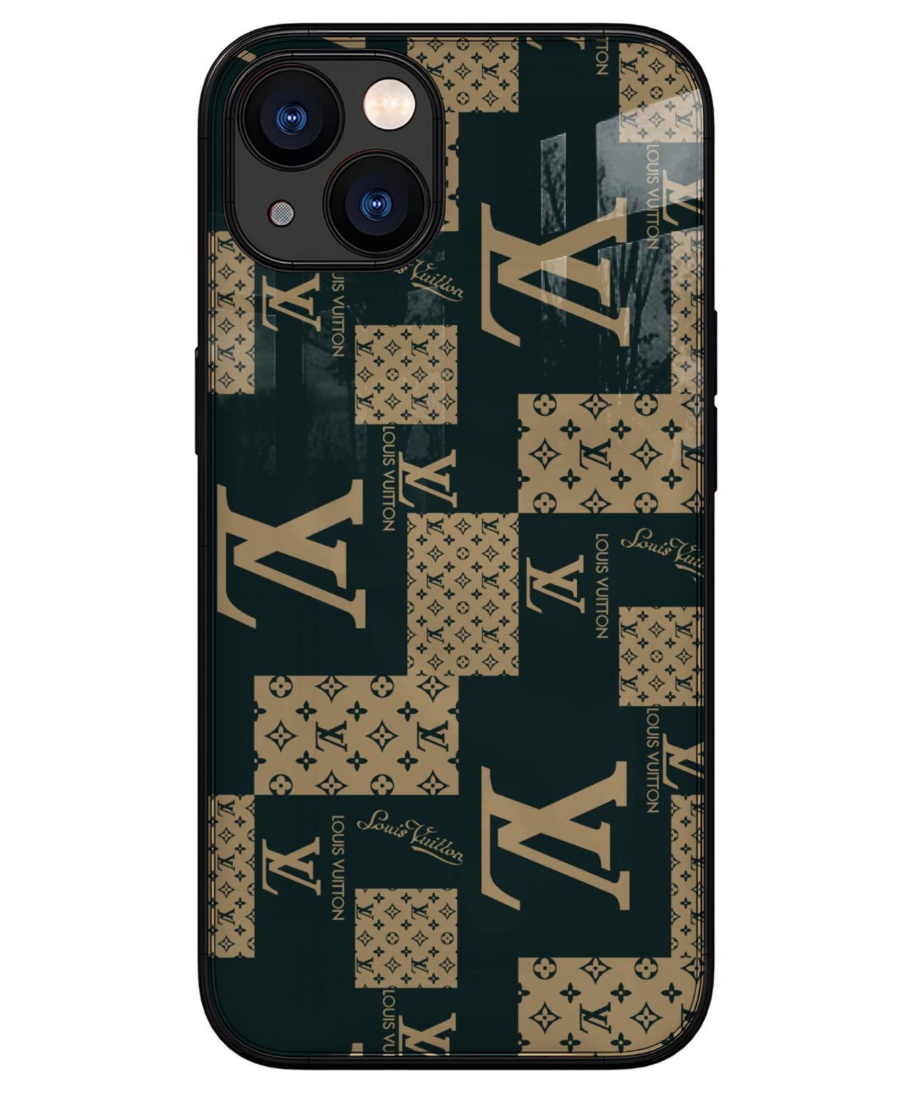 Luxury Monogram LV iphone 13 back cover 1