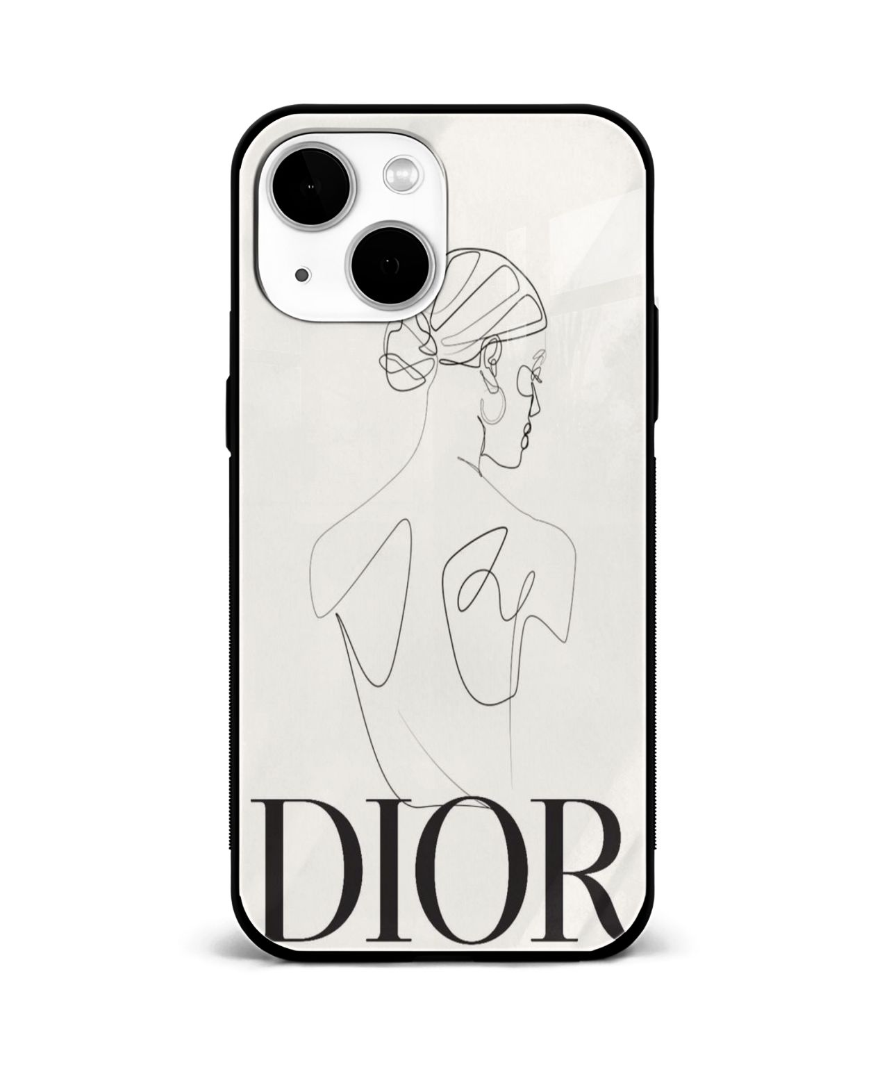Minimal Line Art Dior Phone Case and Cover 1