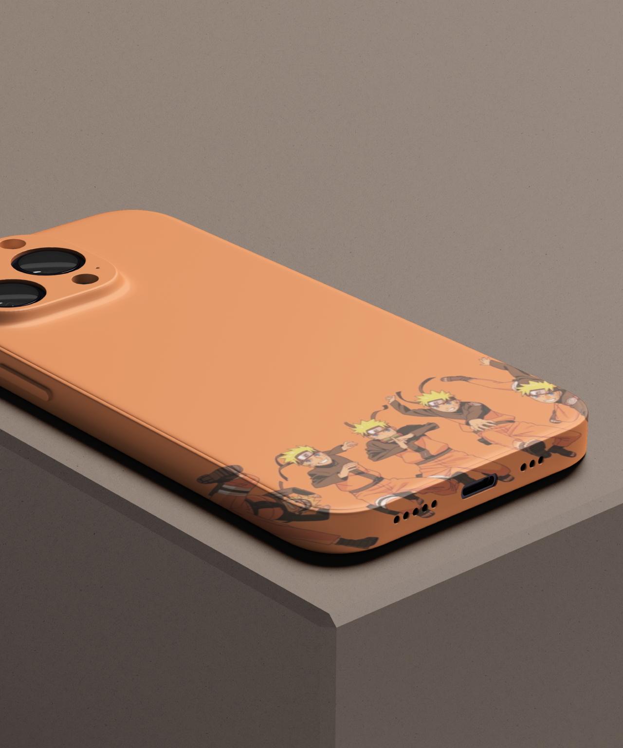 Naruto Evolution Orange Phone Case and Cover 3