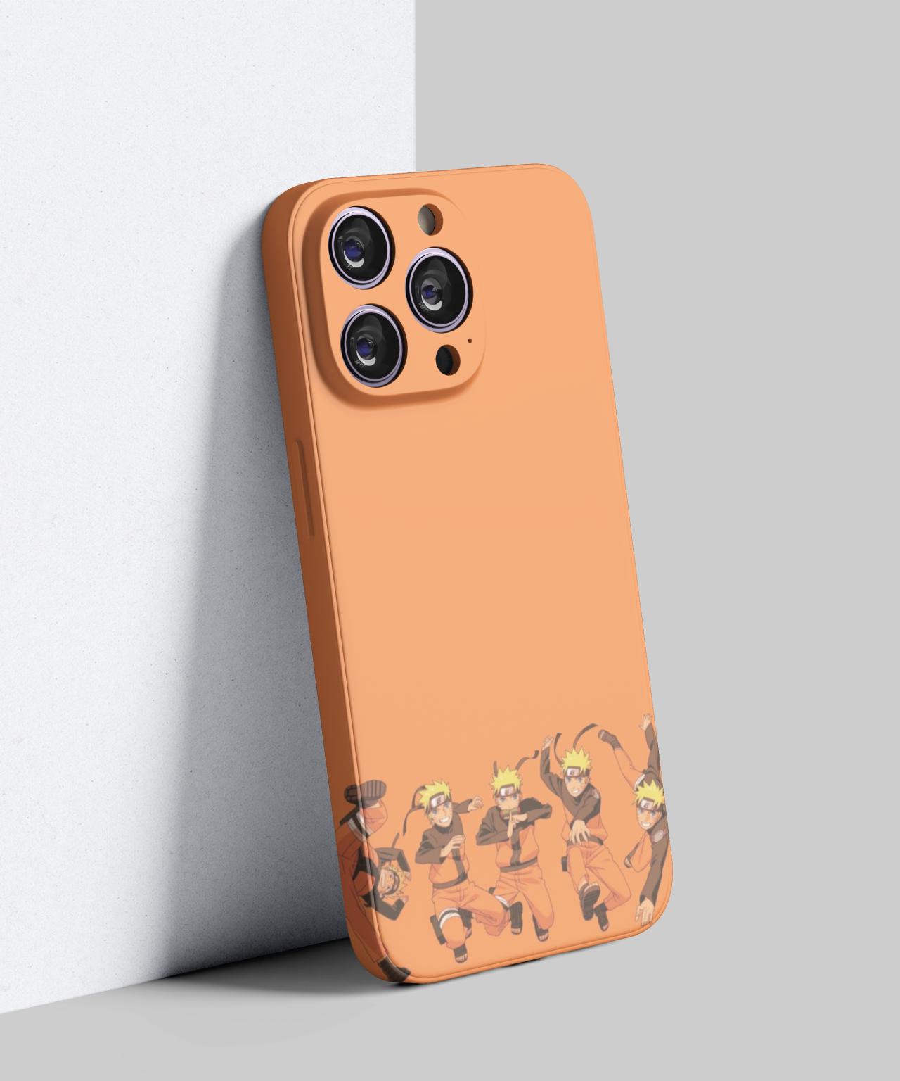 Naruto Evolution Orange Phone Case and Cover 4