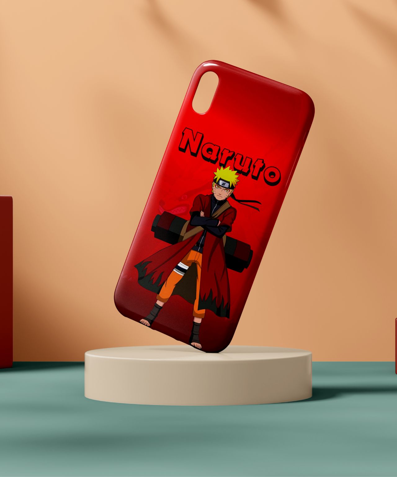 Naruto with Red Jacket Mobile Case