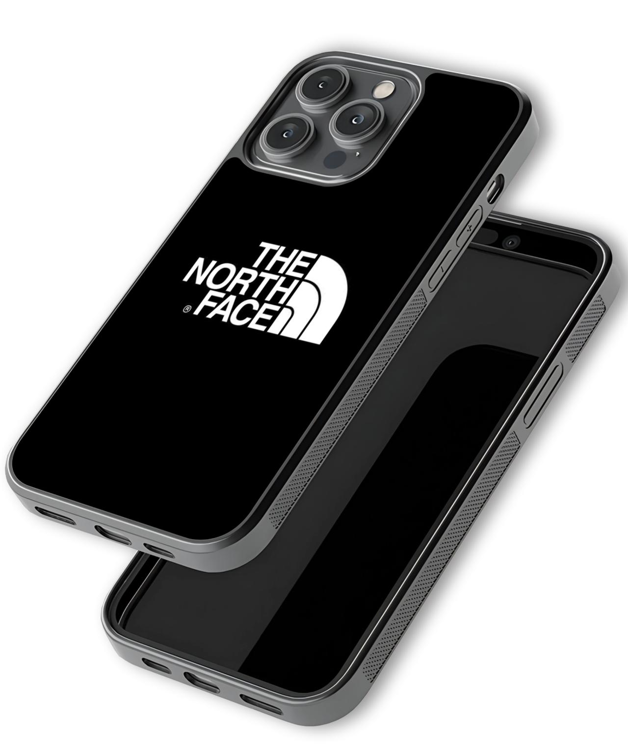 North Face Black Logo Minimalist Case 3