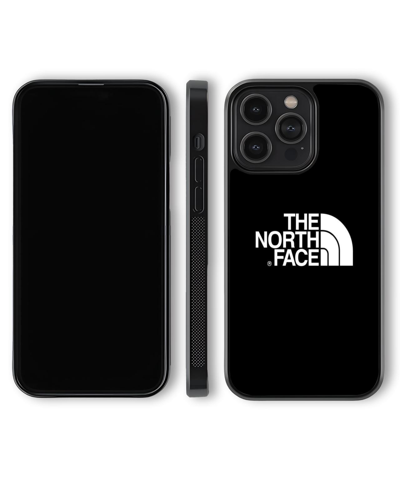 North Face Black Logo Minimalist Case 4