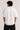 POPCASE Pop Culture white oversized t shirt with abstract red spray paint graffiti silhouette graphic streetwear print