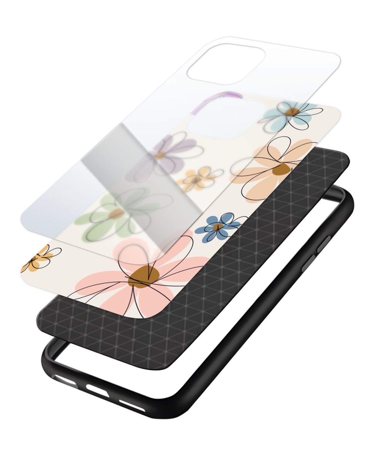 Pastel Floral Elegant Phone Case and Cover 3