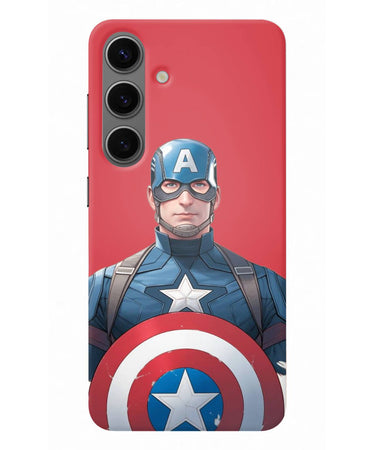 Patriotic Captain America Mobile Cover for Samsung s24 plus 1