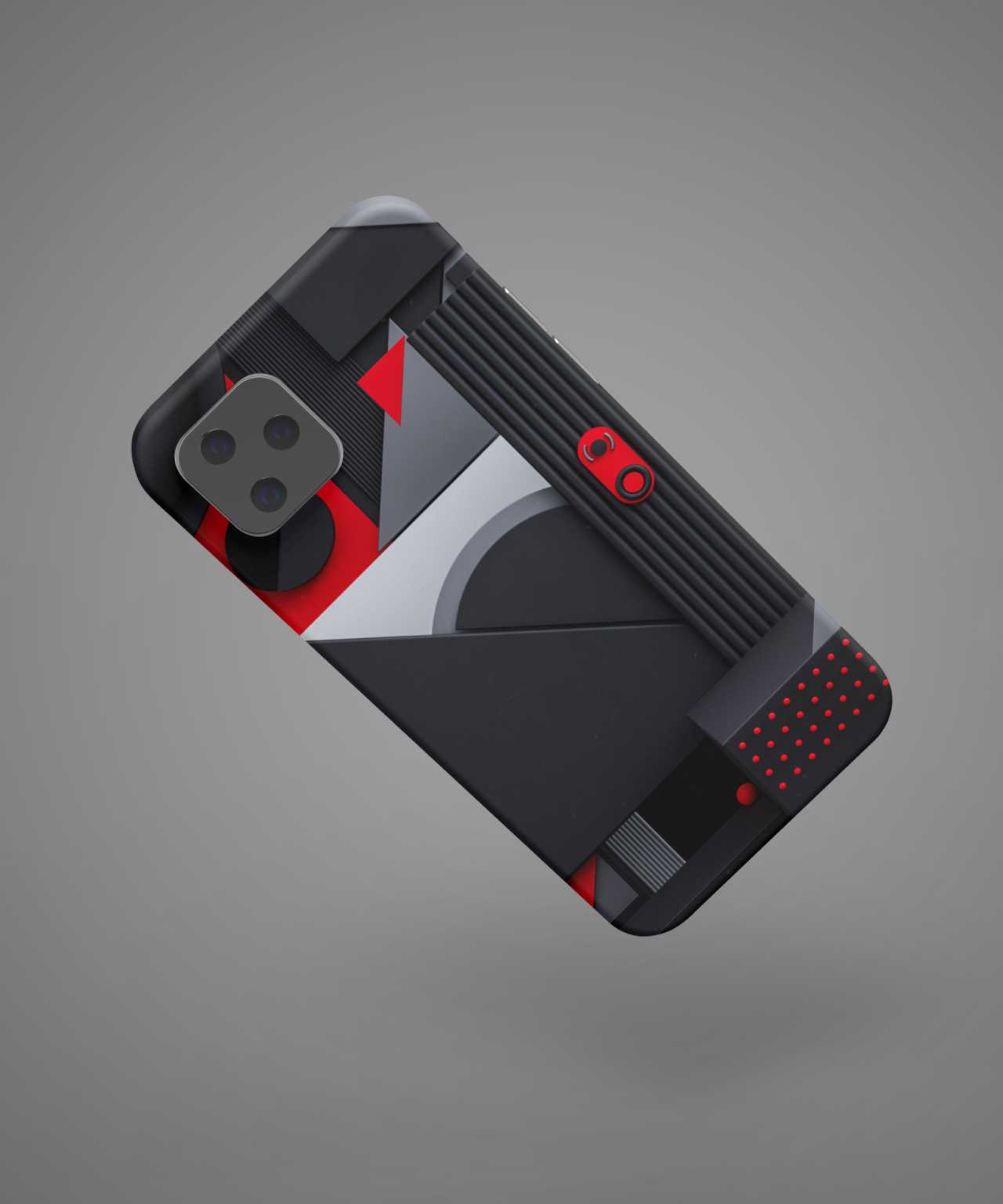 Crimson Roadster Design Mobile Case - PopCase