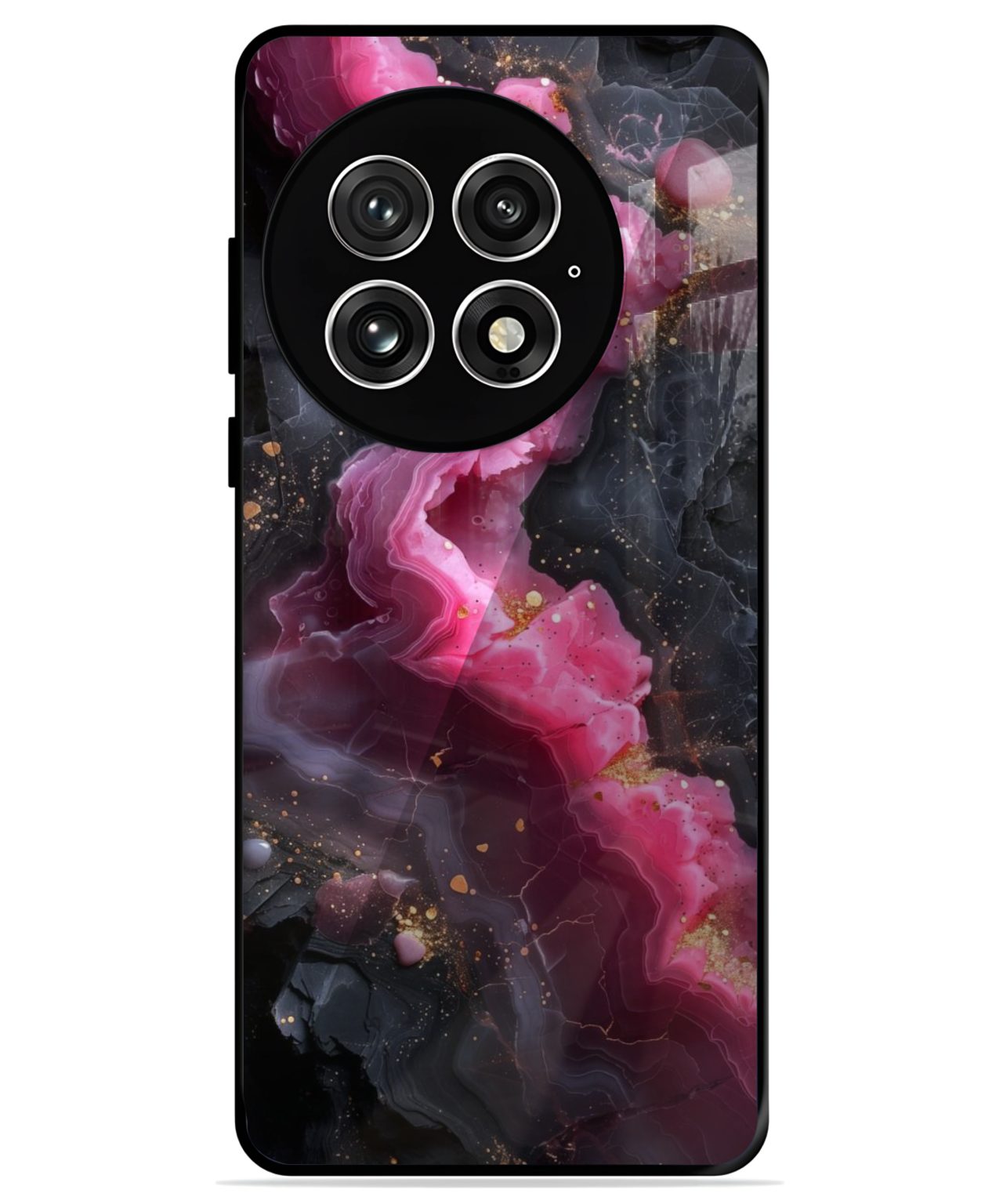 Pink Agate Marble Phone Case for OnePlus 13.