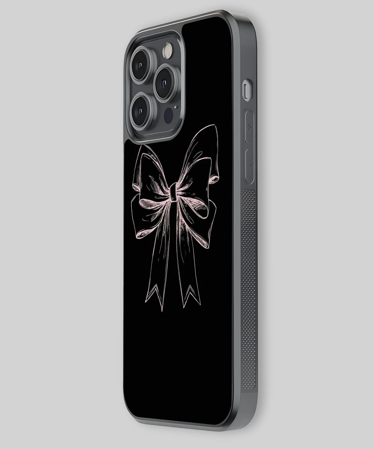 Pink Sketch Bow Phone Case 2