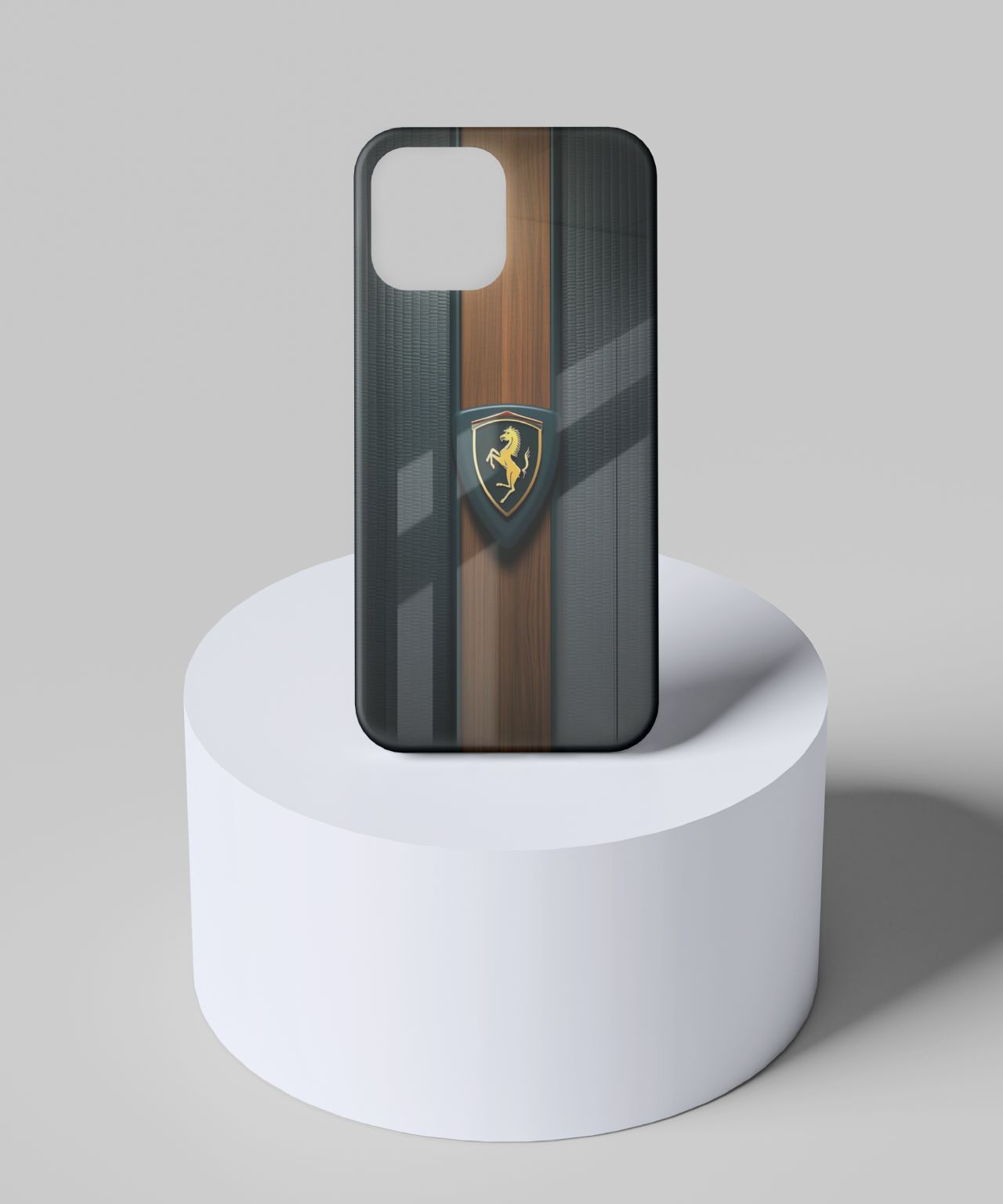 Premium Leather Effect Mobile Case 6 glass