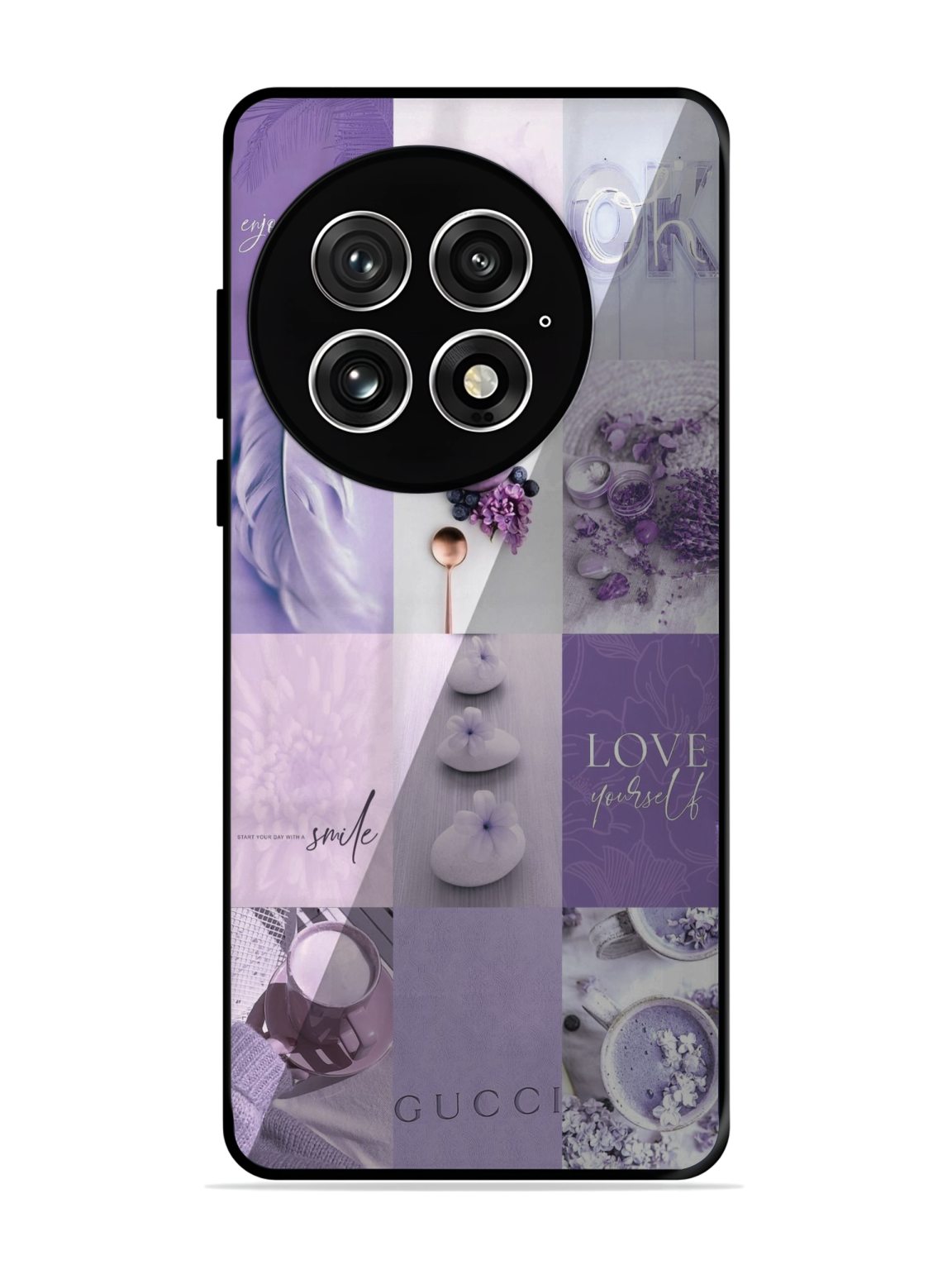 Purple Gucci Collage Phone Case for OnePlus 13 1