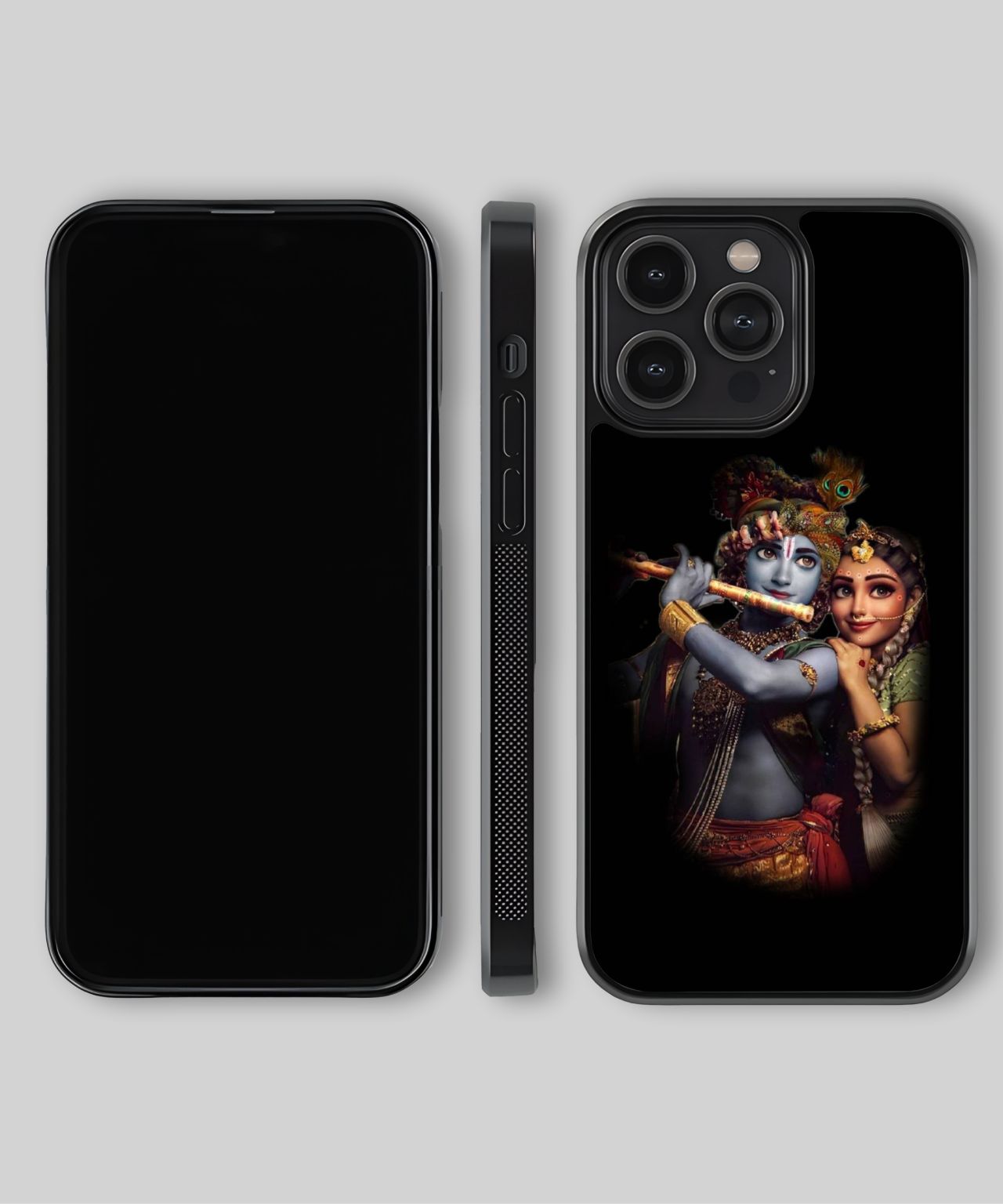 Radha Krishna Flute Phone Case 4