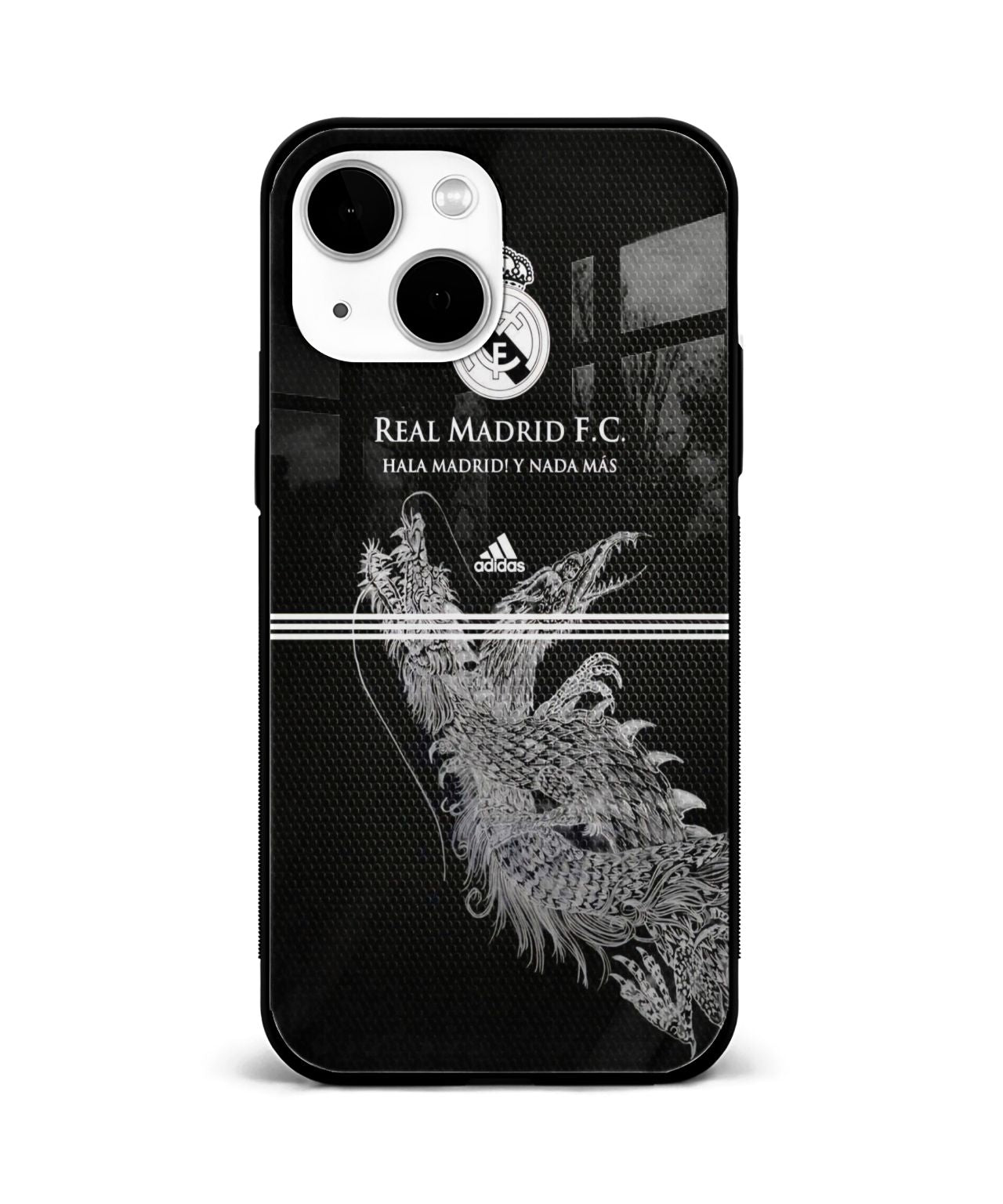 Real Madrid Black Dragon Textured Case 1