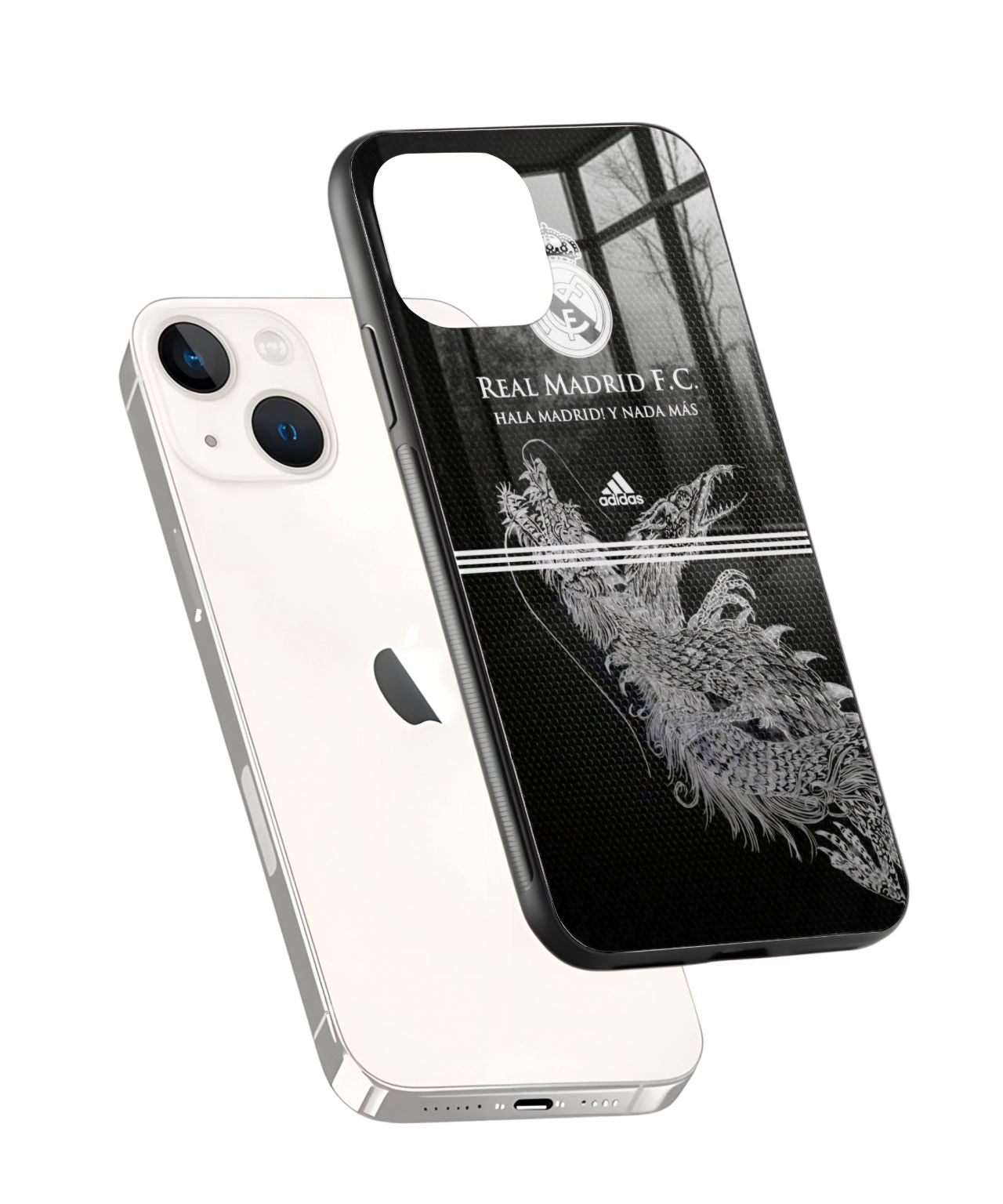 Real Madrid Black Dragon Textured Case 2