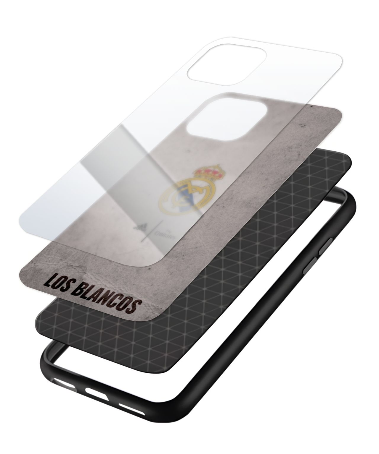 Real Madrid Los Blancos Vintage Case 3