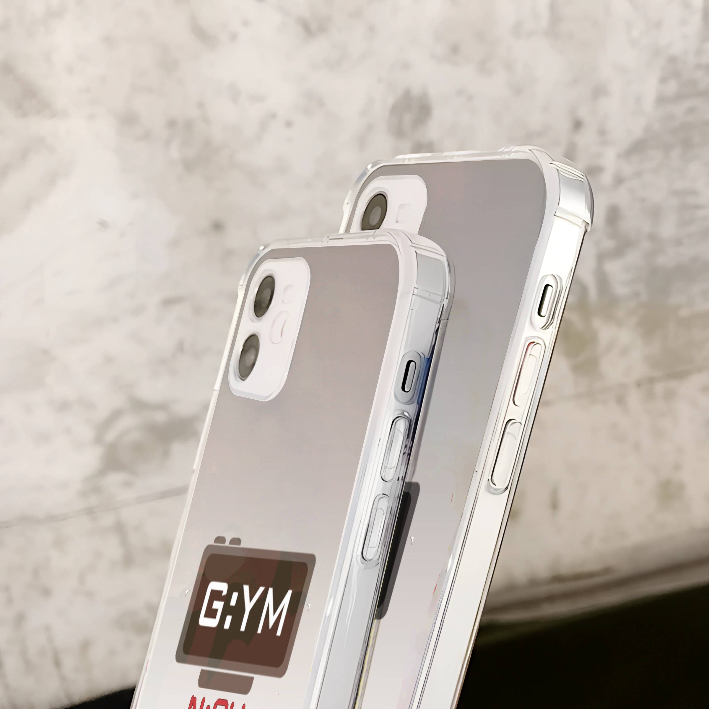 Gym Now Transparent Mobile Case