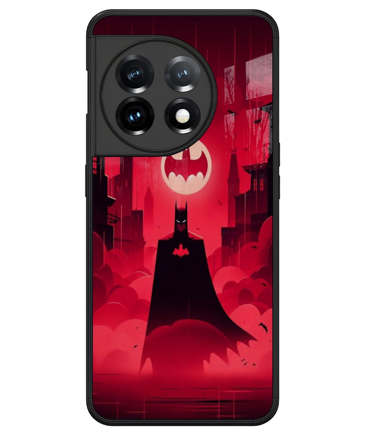Red Batman Gotham Phone Case for OnePlus 11 1