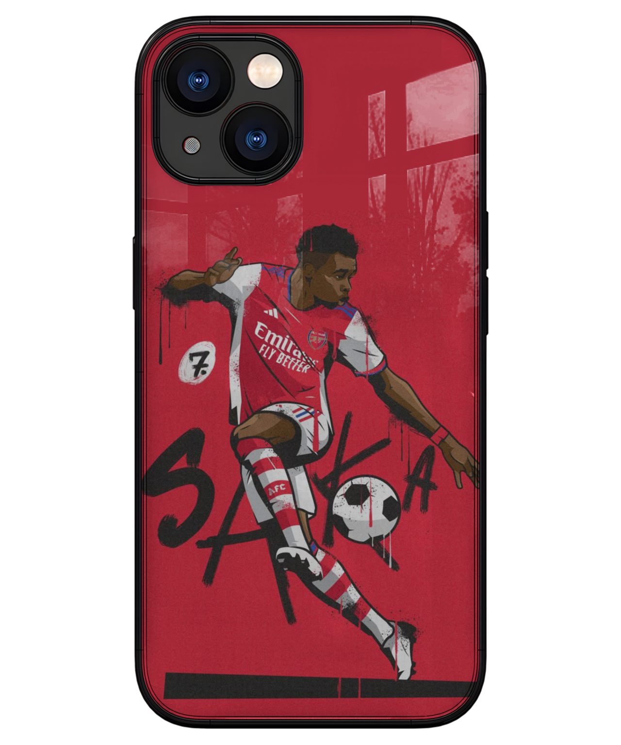 Saka Arsenal Tribute Case for iphone 13 back cover 1