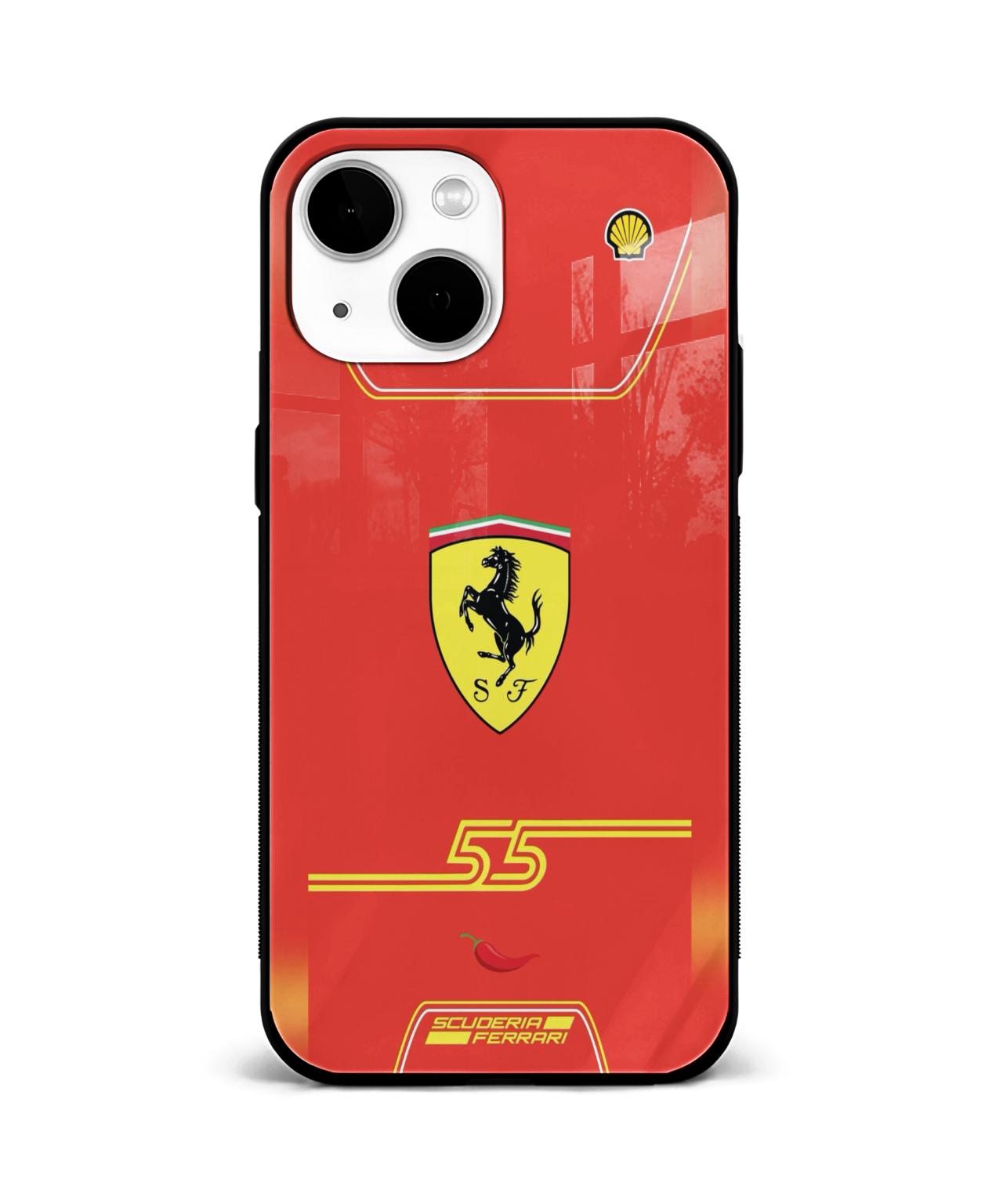 Scuderia Ferrari 55 Carlos Sainz Phone Case 1