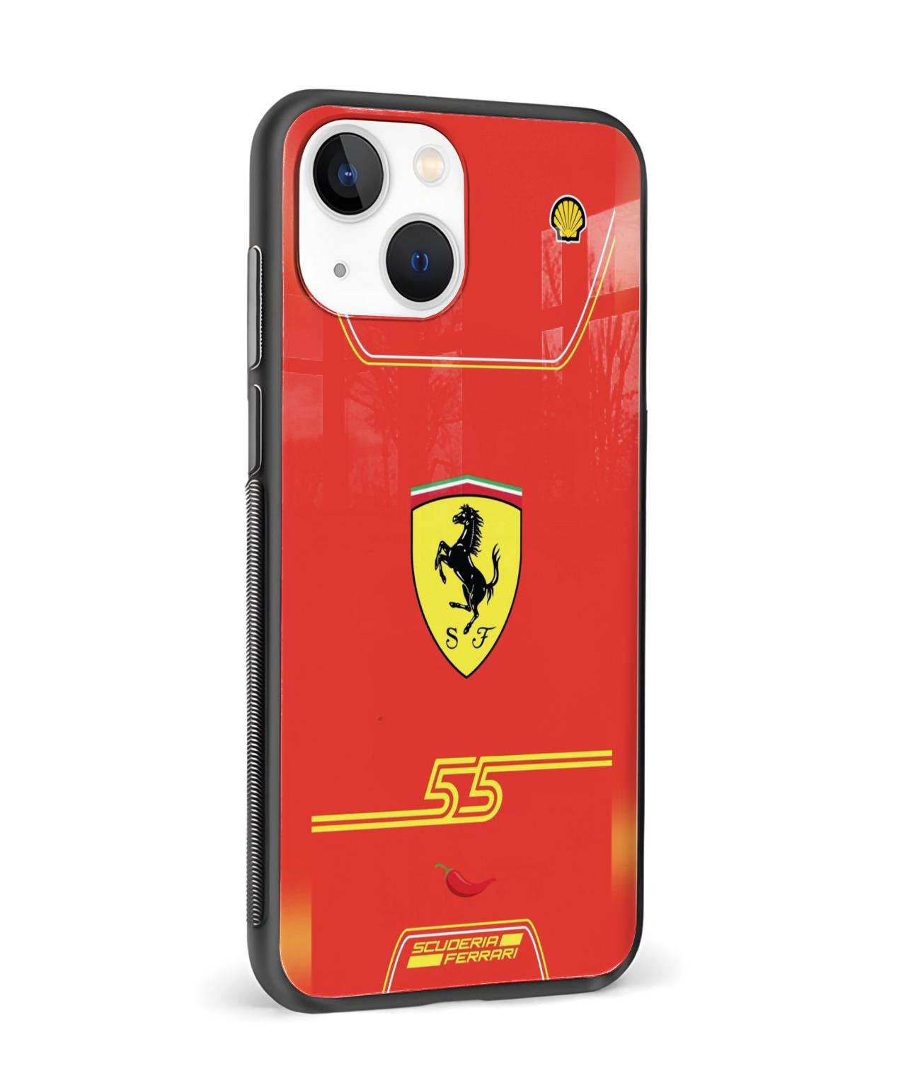 Scuderia Ferrari 55 Carlos Sainz Phone Case 4