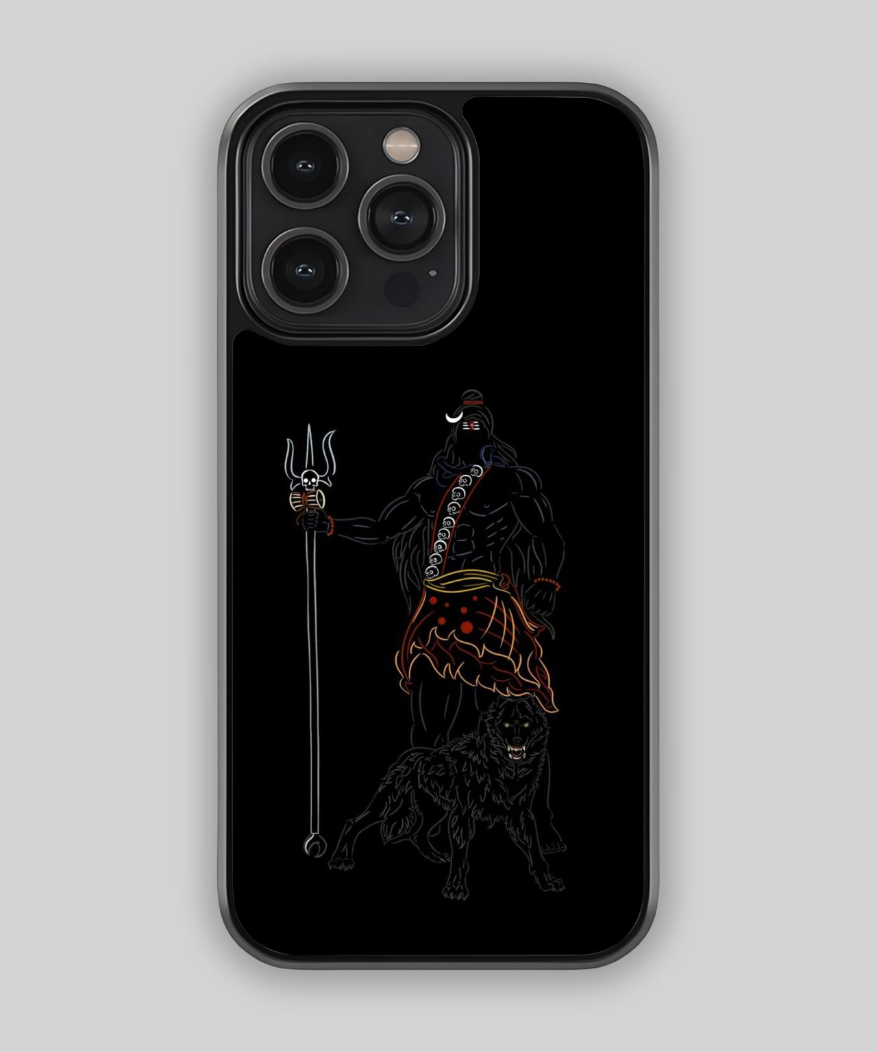 Shiva and Lion Phone Case 1