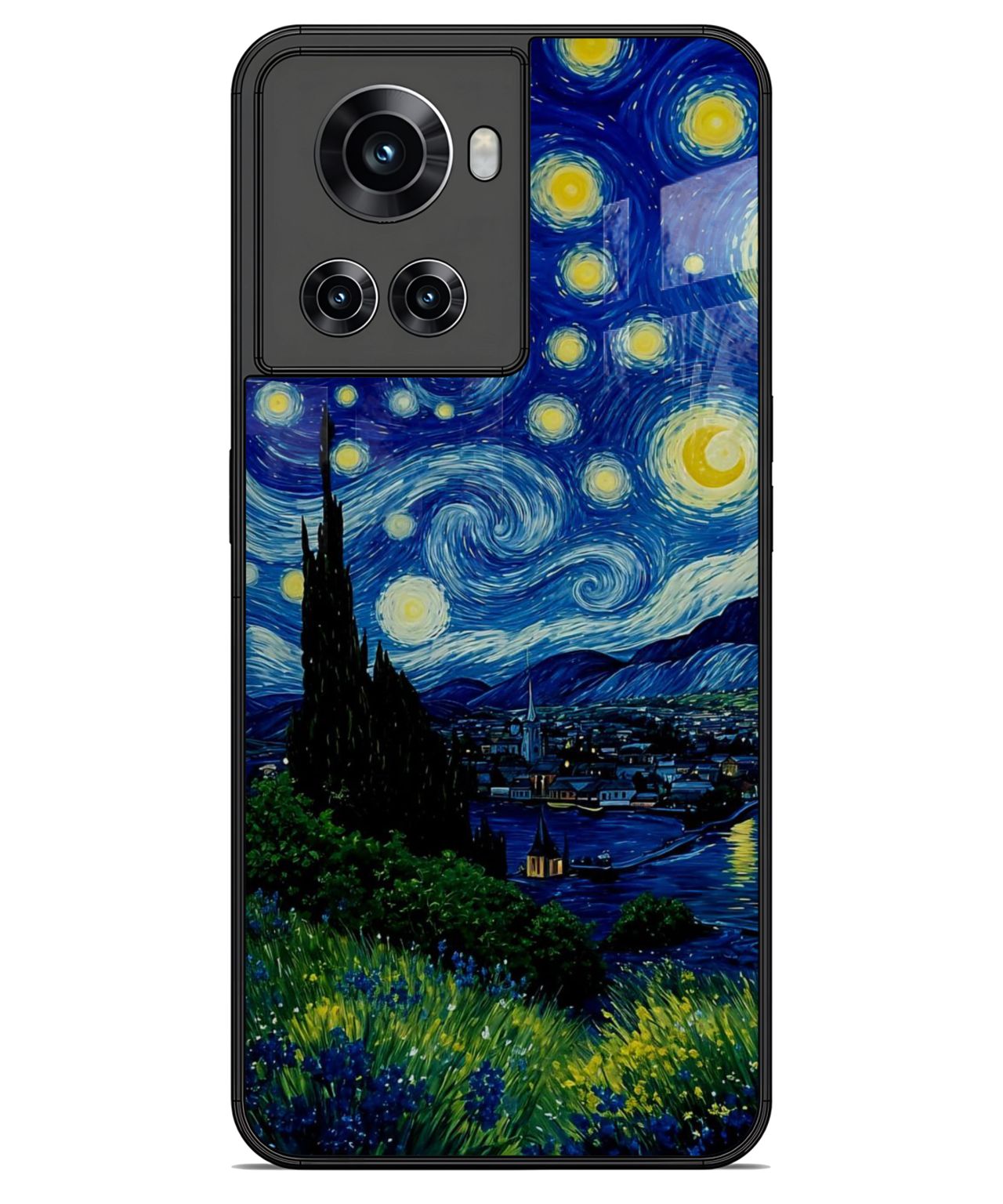 Starry Night Artwork Phone Case for OnePlus 10R 1