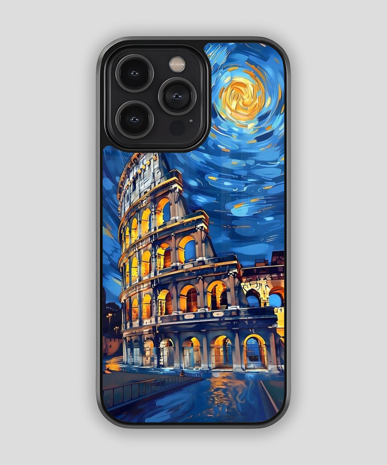 Starry Night Colosseum Design Phone Case 1