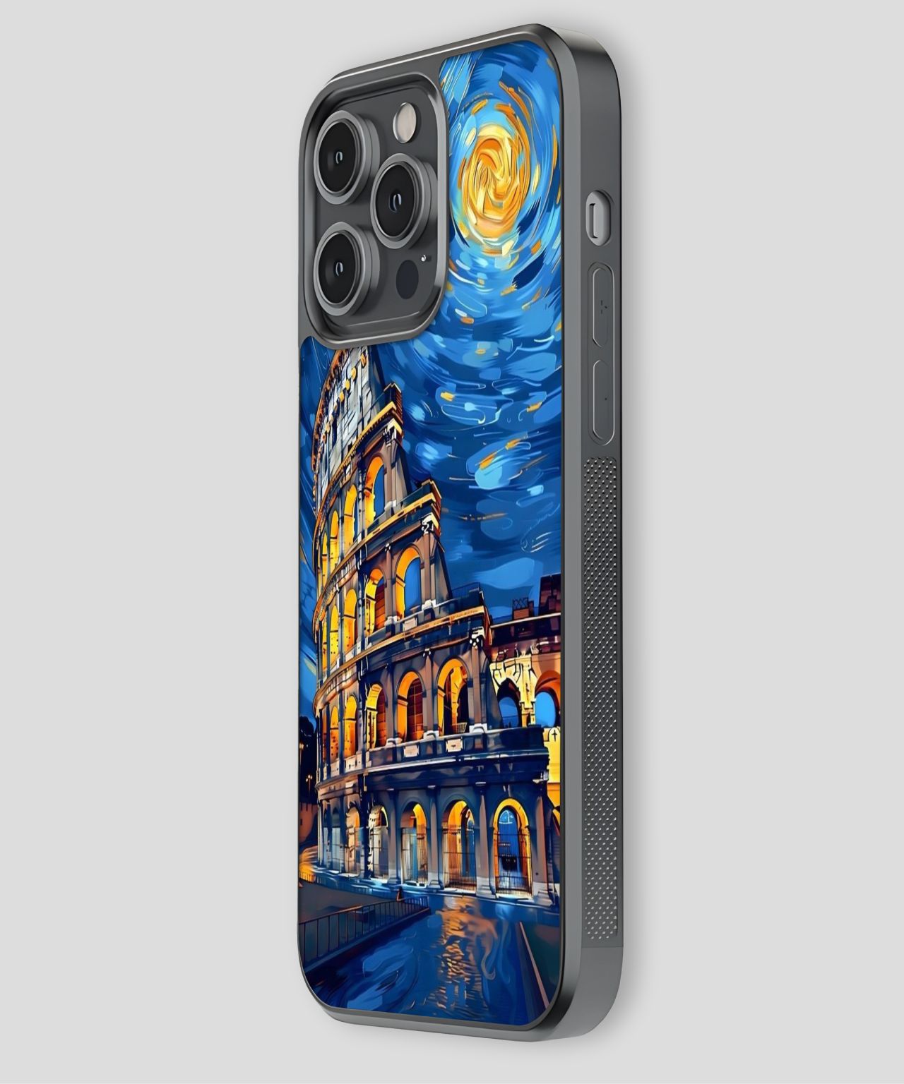 Starry Night Colosseum Design Phone Case 2