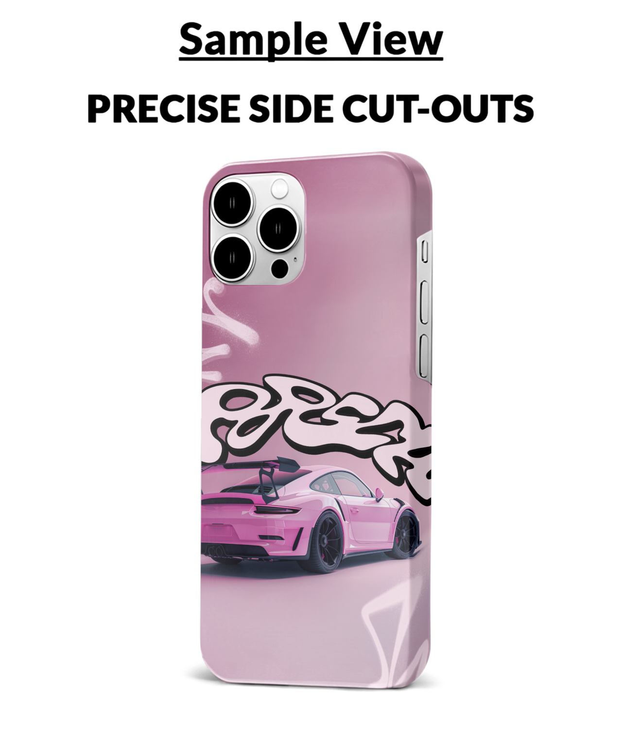 Stylish Pink Porsche Mobile Case 4