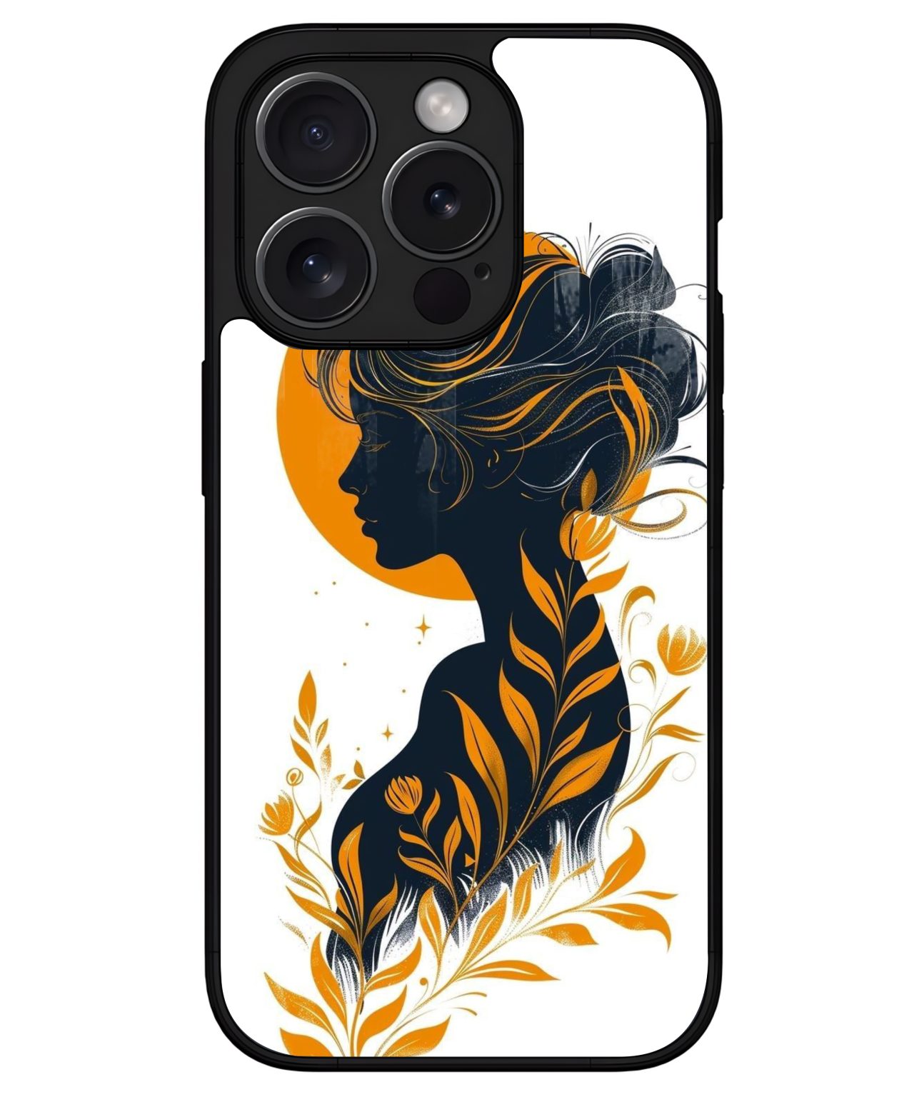 Sunlit Silhouette Floral iphone 15 pro max back cover 1