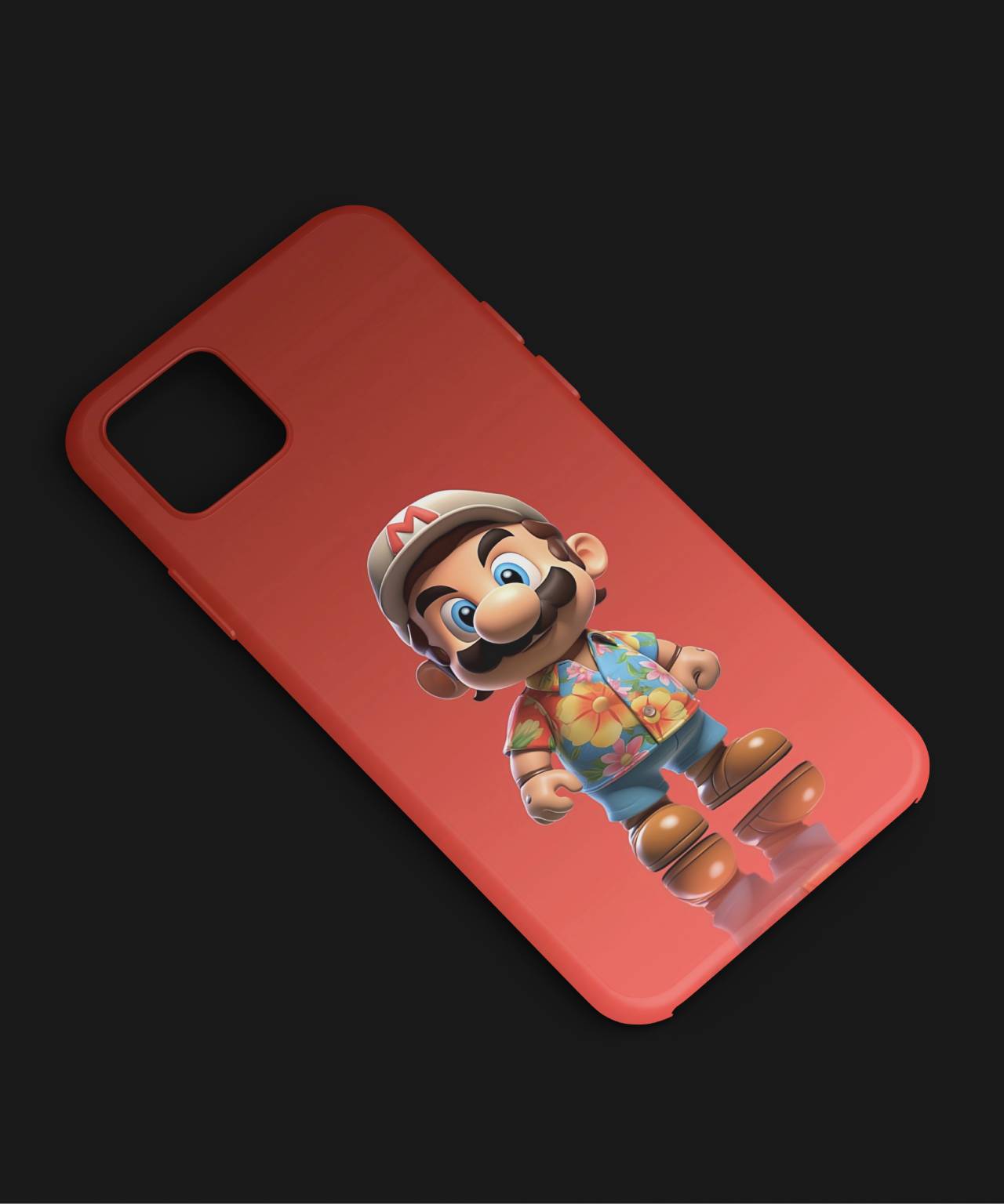 Super Mario Silhouette Designer Mobile Case 4