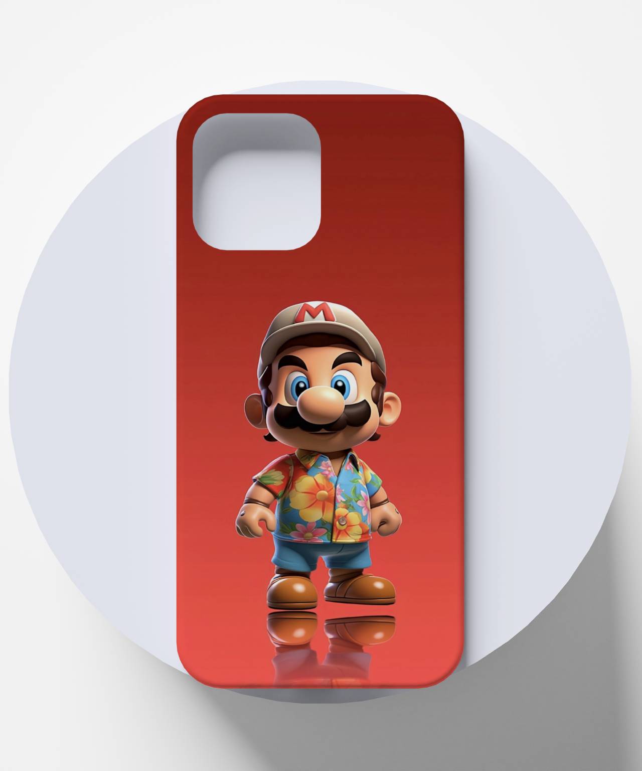 Super Mario Silhouette Designer Mobile Case 5