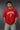 POPCASE Tom and Jerry Mischievous beige black graphic oversized t shirt collegiate text Jerry mouse back logo streetwear tshirt - red