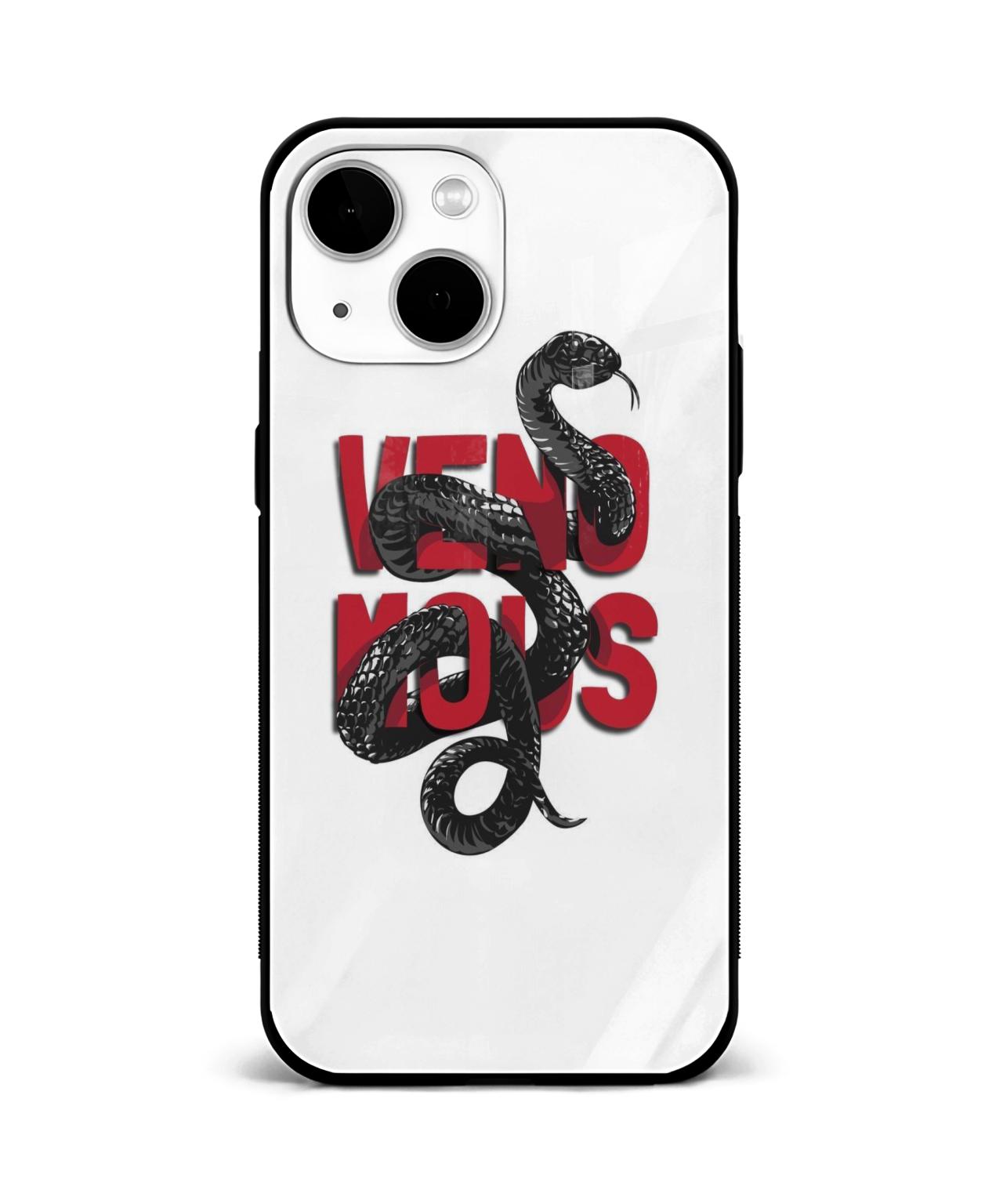 Venomous Snake Typography Phone Case 1