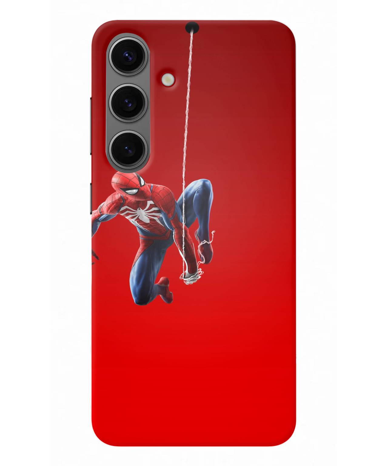 Vibrant Red Spiderman Phone Case for Samsung s24 plus 1