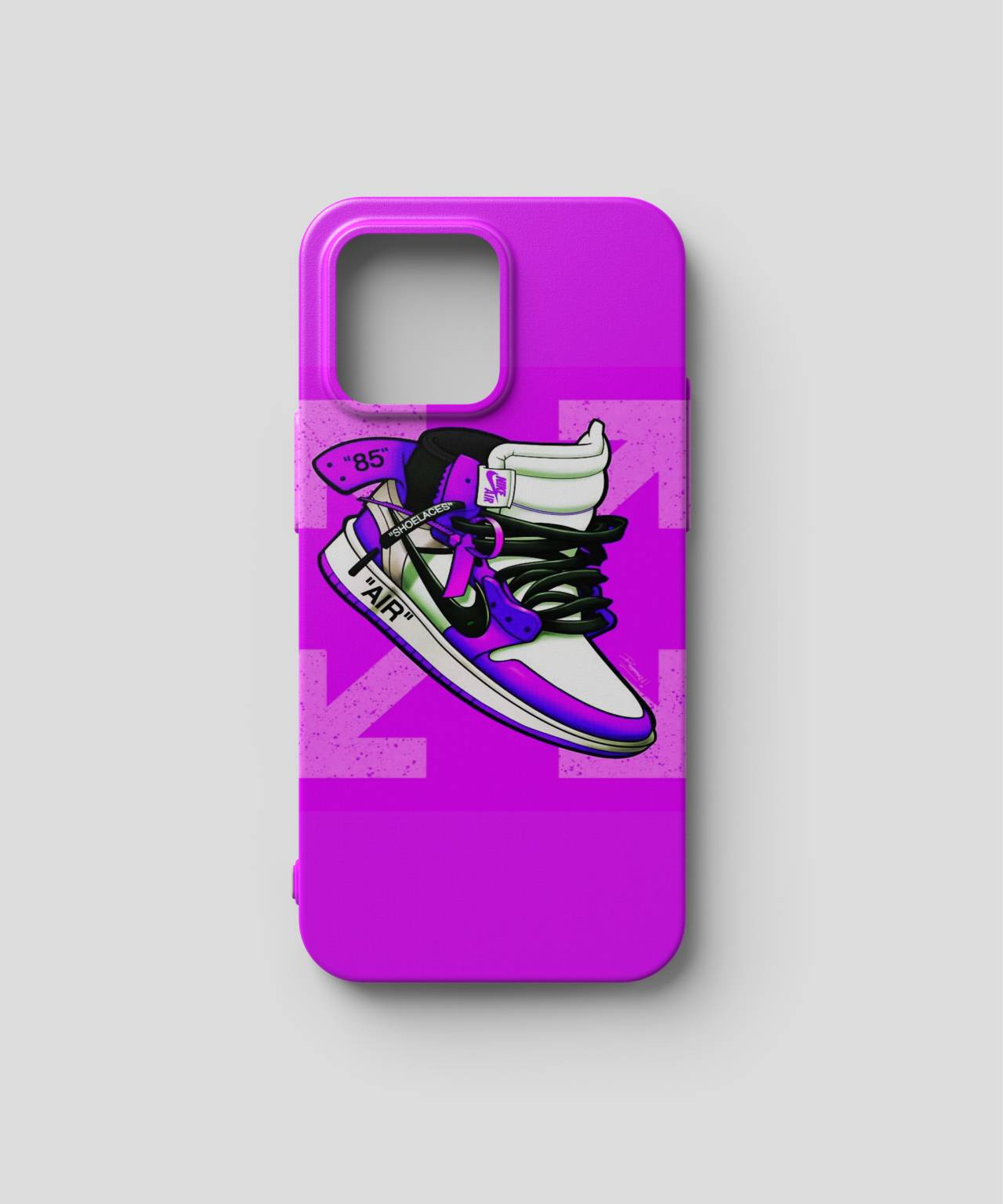 Vibrant Pink Sneaker Mobile Case 3