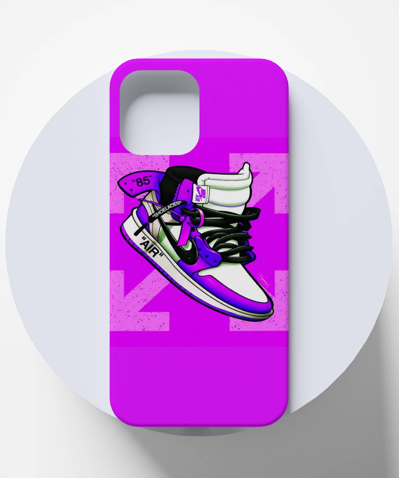 Vibrant Pink Sneaker Mobile Case 5