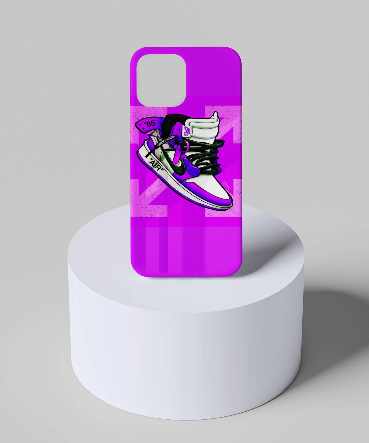 Vibrant Pink Sneaker Mobile Case 6