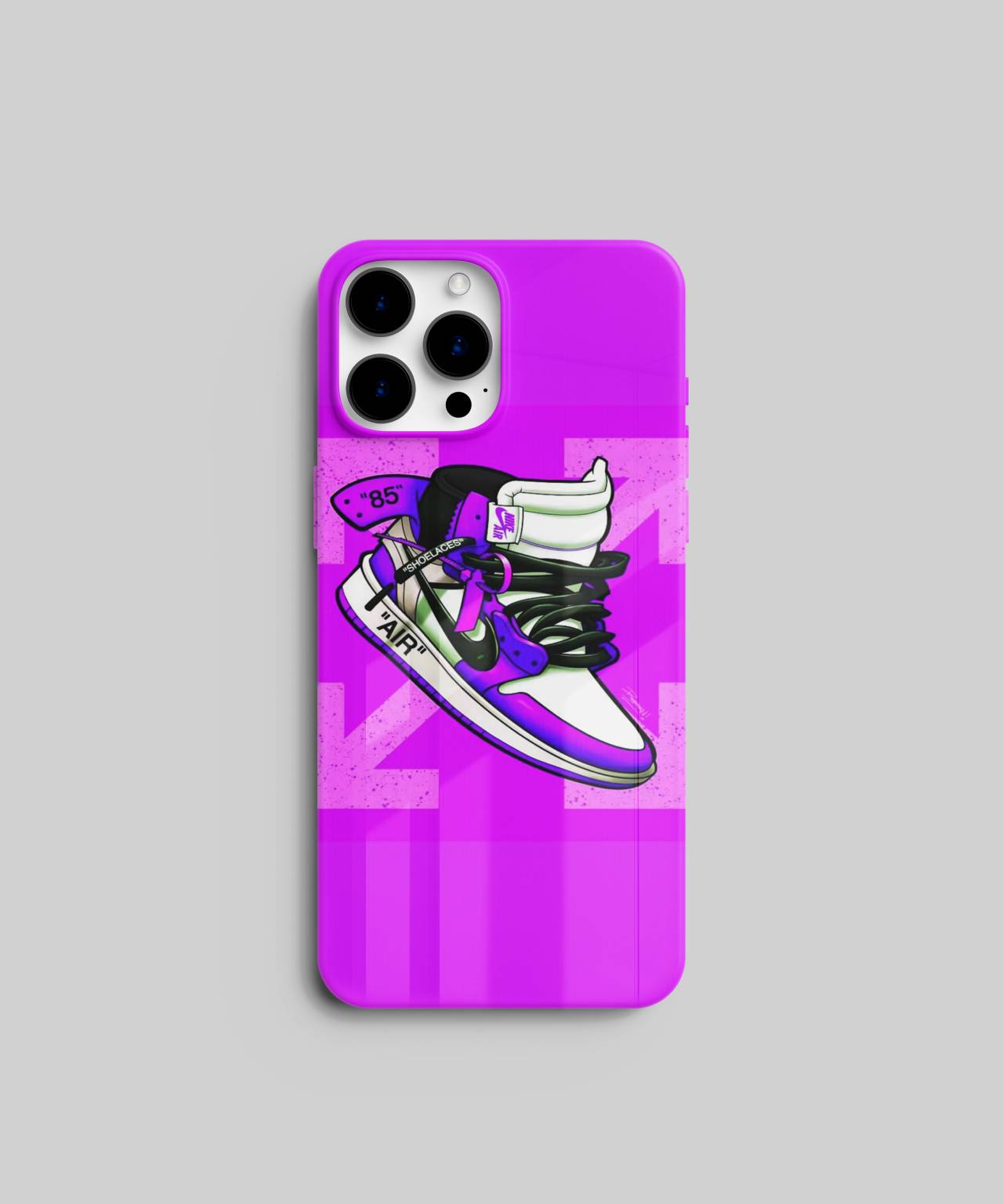 Vibrant Pink Sneaker Mobile Case 7