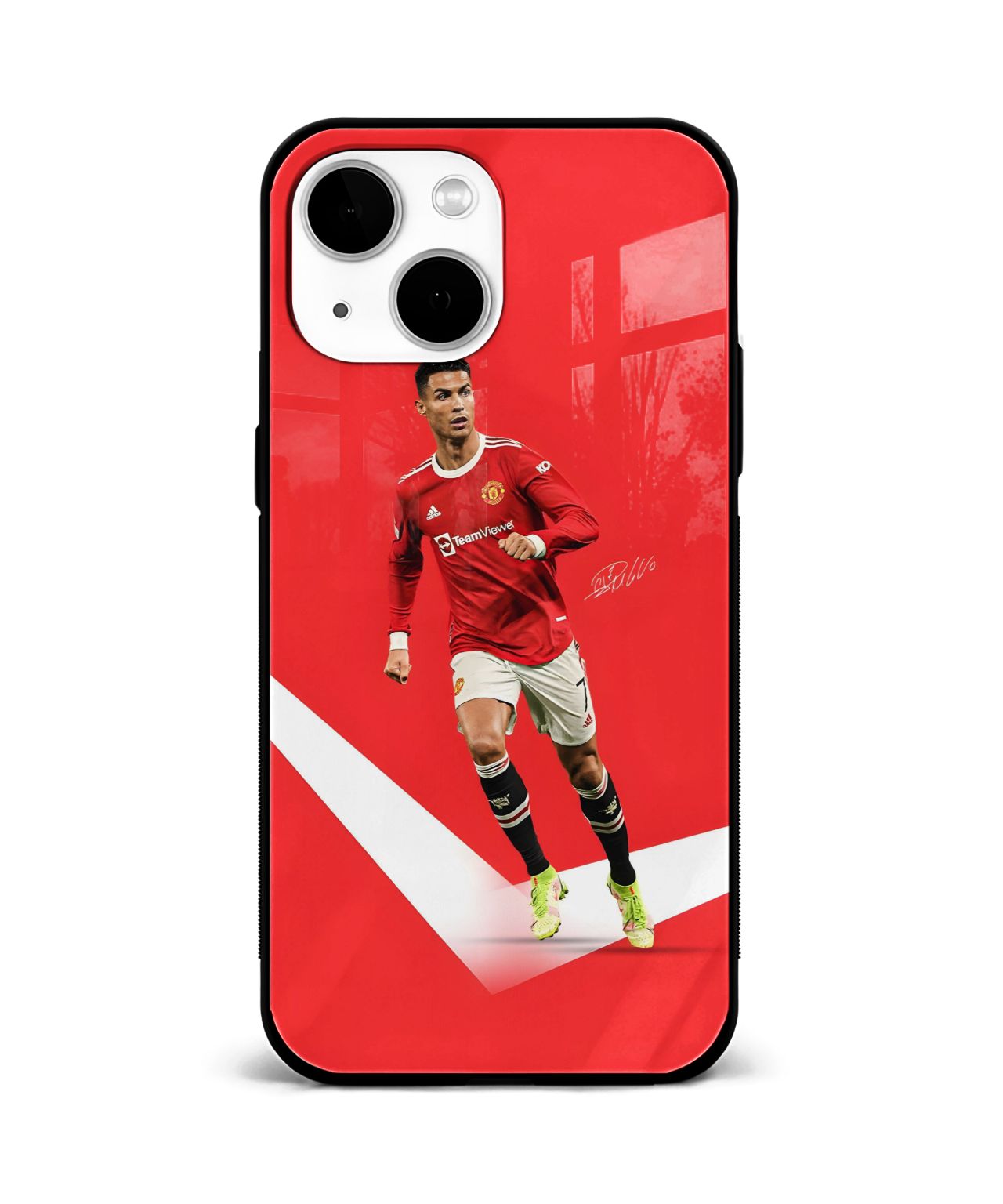 Vibrant Ronaldo Red Phone Case 1