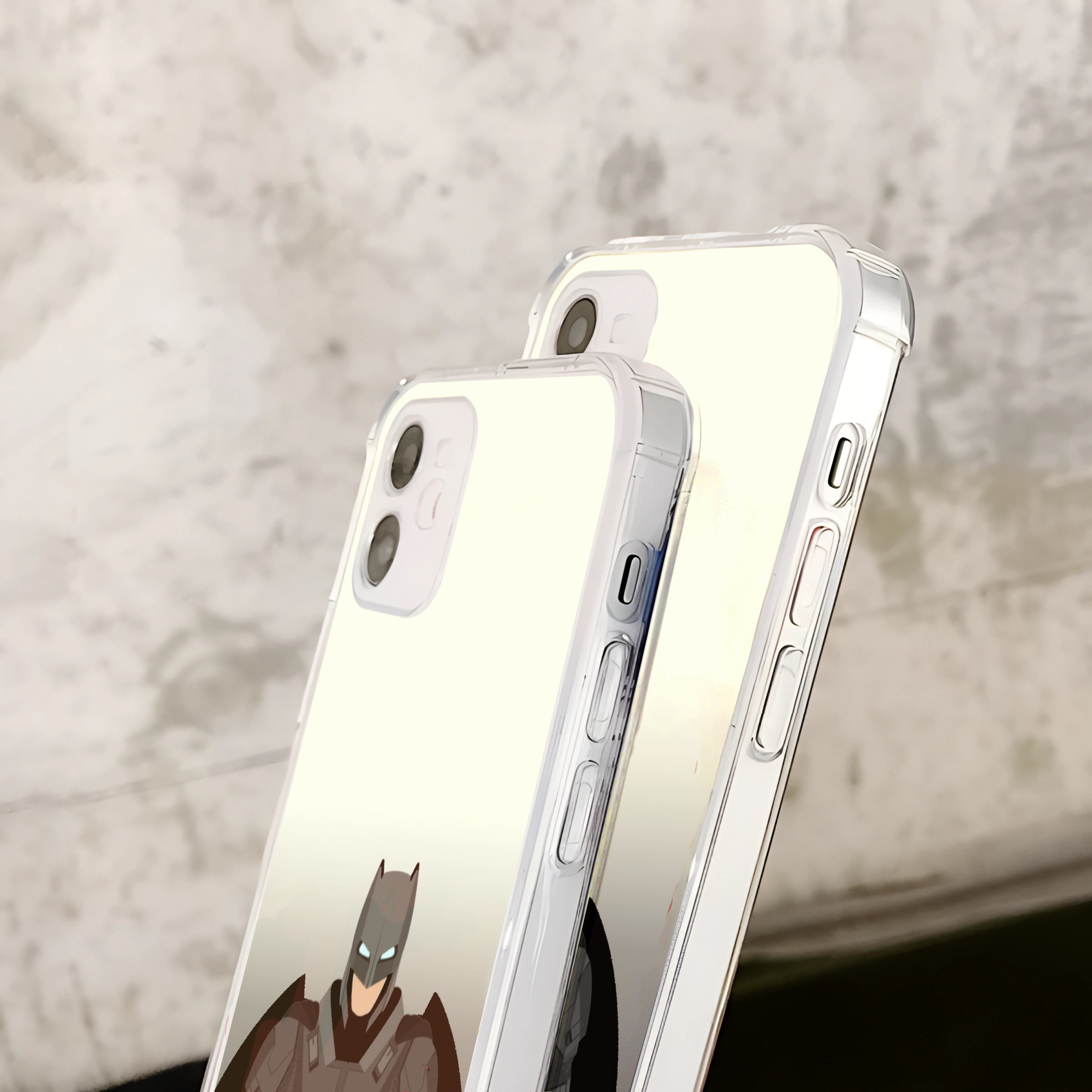 Batman Transparent Mobile Case